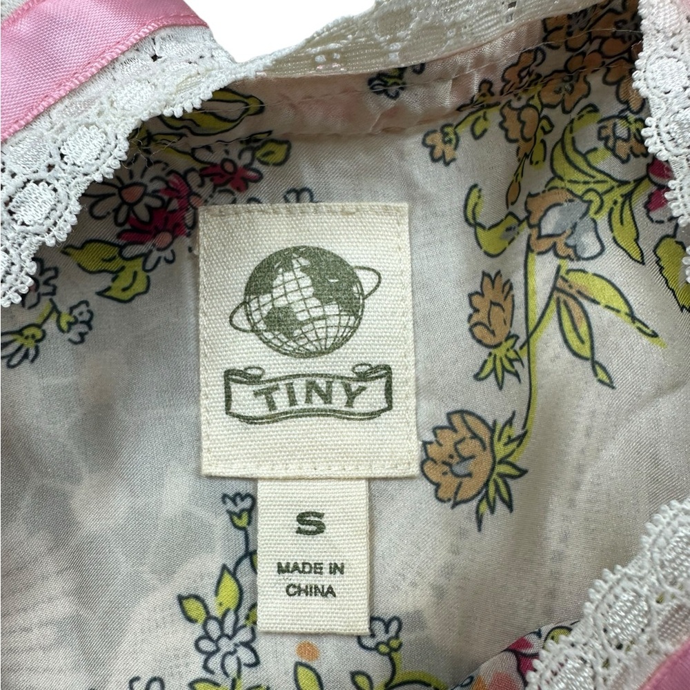 ANTHROPOLOGIE x TINY: Floral Lace Embellished Begonia Blouse -Size Small - Picture 12 of 14